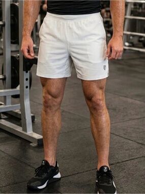 Men's Born Primitive Endurance Shorts Lined Compression White size XL Gym NWT